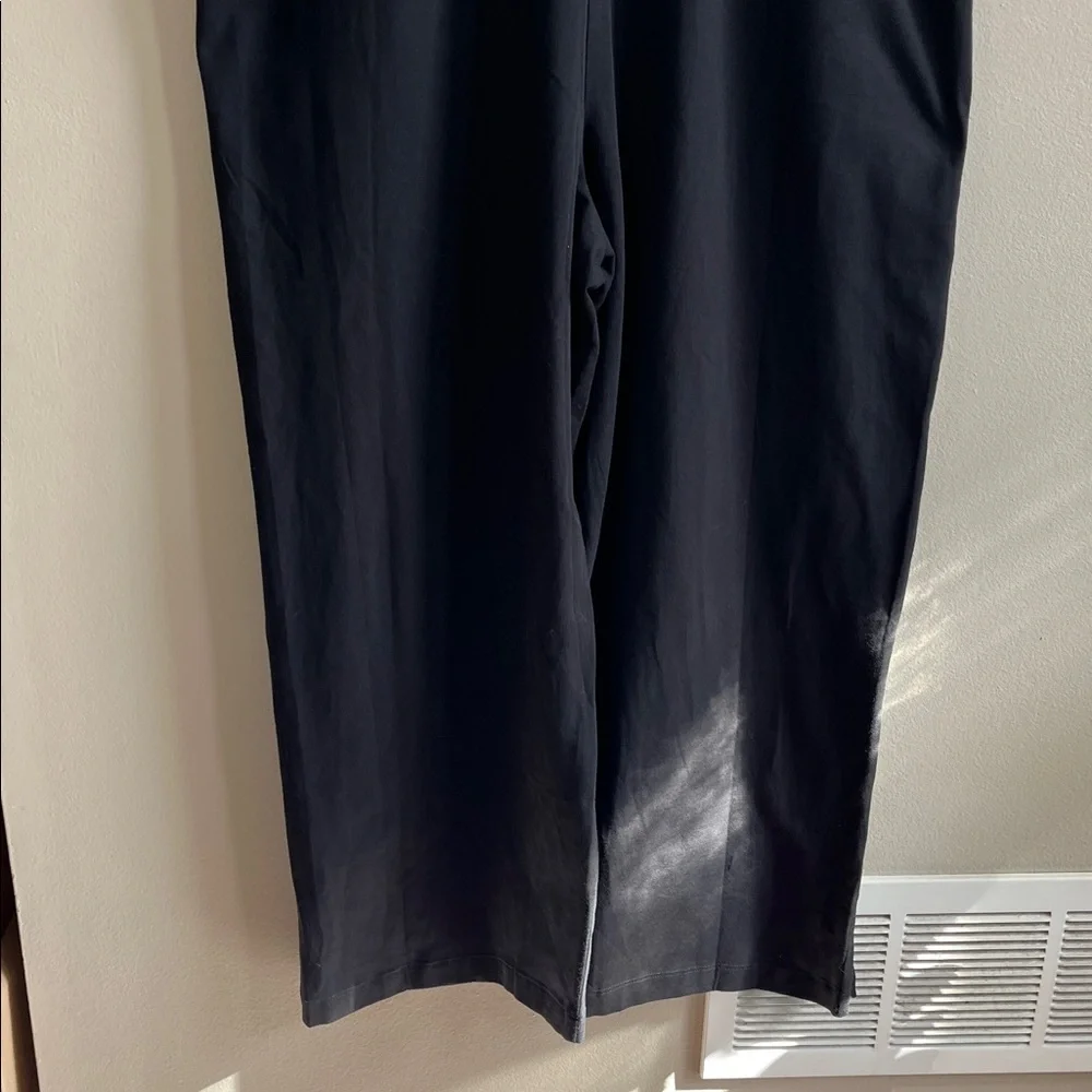 Pact Organic Cotton Cool Stretch Lounge Black Racerback Jumpsuit size medium - Picture 13 of 16